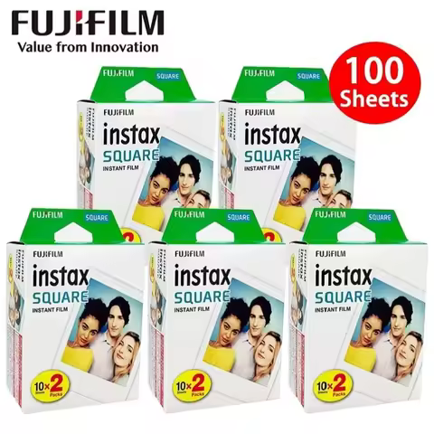 Square White Edge Film Photo Paper Fujifilm Instax Square Instax For Fujifilm Instax SQUARE SQ1/SQ10