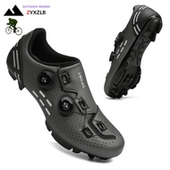 Unisex MTB Shoes Men Cycling Shoe SPD Cleats Self-Locking Road Bike Women Racing Cycling Sneaker Carbon Mountain Biking Footwear