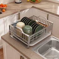 Kitchen Storage Rack, Multi-Functional Dish Rack, Dish Rack, Cupboard, Tableware Storage and Draining Rack, Dish Rack