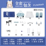 Hololive EN Fuwawa Mococo Abyssgard  New Clothing Casual Wear Cosplay Casual Wear