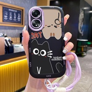 Casing For OPPO A58 4G A78 4G Case Silicone