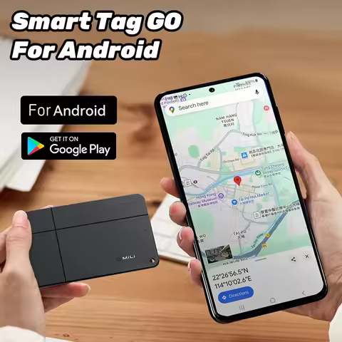 MiLi Go Smart GPS Tracker Card MiTag Bluetooth Tracker Anti-Lost Device for Android Work with Google