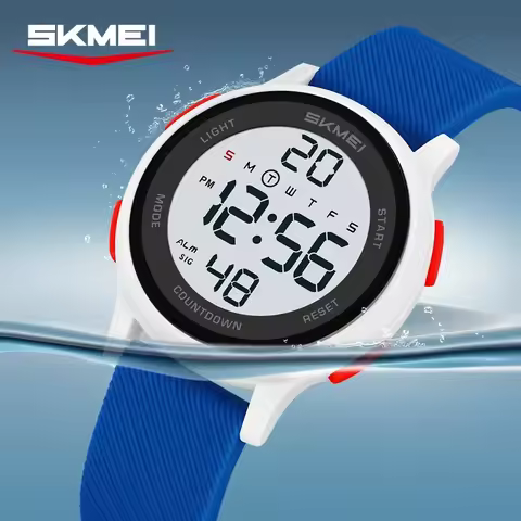 SKMEI 2427 Colorful Children Digital Kids Wristwatches Waterproof Sport Child Electronic Watch Boy G