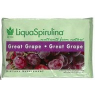 Revita Liqua Spirulina Grape flavor. 1pack x 10 sachets.