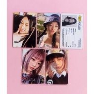 Photocard OFFICIAL NEWJEANS ALBUM HANNI BUCKET HAT NOOT NOOT, ID CARD, WINK BLUEBOOK BB ANIME PONI W