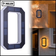 MELEN LED Address Numbers, 6.7 Inch Size  Powered  House Numbers, Energy Efficient Light Up Design B