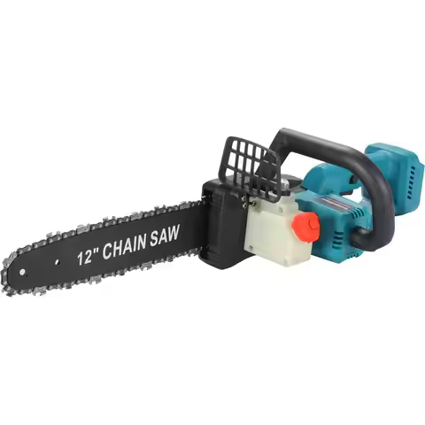 Brushless 12 Inch Cordless Chainsaw for Makita-Battery Powered Electric Pruning Chainsaw with Oil po