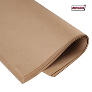 ROWAN1 100Pcs Brown Butcher Paper for Sublimation & Heat Press Disposable Art Project Thicken Square