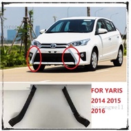กระจังหน้ารถยนต์สีดำรถยนต์ Toyota YARIS 2014 2015 2016ฝาครอบตกแต่งรถยนต์ตกแต่งกรอบมาตรฐาน1ชุด
