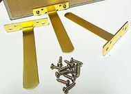 888 Corp Premium Quality EZ Easel Brass Plated (Pack OF 25)