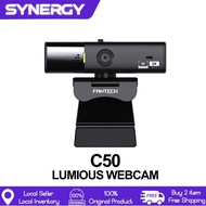FANTECH LUMINOUS C50 QUAD HIGH DEF 1440P 2K QUAD HD USB Web Camera Webcam with Built-in Microphone