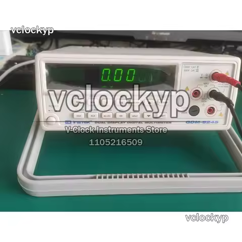 1PCS Gwinstek GDM-8245 Dual Display Digital Multimeter Tested in Good Condition