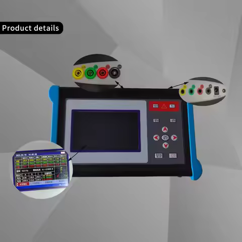 Handheld Three Phase Volt-ampere Meter Electric Energy Meter Trend Graphic Data Logger Network Power