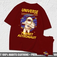 Astronaut UNIVERSE/B05/KAOS DISTRO/KAOS/KAOS JAPAN/BAJU KAOS DISTRO Men T-SHIRT /99