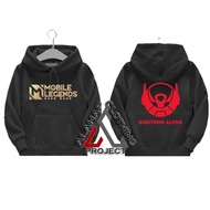CHILDREN'S JACKET, CHILDREN'S HOODIE SWEATER, MOBILE LEGEND MOBILE LEGENDS BIGETRON ALPHA ESPORT