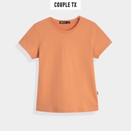 Áo Thun Nữ Couple TX Cổ Tròn Basic Vải Đốm Form Slim Ôm WTS 2375