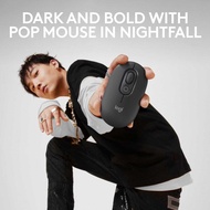 Logitech POP Mouse Wireless Bluetooth Silent Touch 1000 DPI