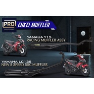 LC 135 / Y15ZR MUFFLER /EXHAUSTED 32MM 35MM RACING SILENT (ENKEI)