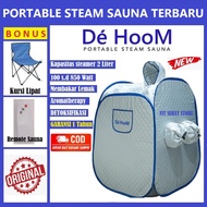 De Hoom Steam Sauna Portable Dr hoom Alat Pelangsing Original