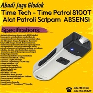 Diskon! Time Tech - Time Patrol 8100T Alat Patroli Satpam / Absensi