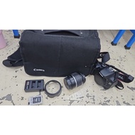 CANON EOS 600D (dslr) + 18-55mm lens