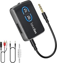 Bluetooth 5.3 Transmitter Receiver for TV to Wireless Headphones, Dual Link aptX Adaptive/LL/HD Audi