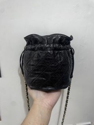 ［尖沙咀現貨］ Chanel 黑色vintage小水桶