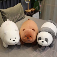 JEREMY1 We Bare Bears Children Toy Animation Plush Pillow Home Decoration Three Bear Bear Plush Doll