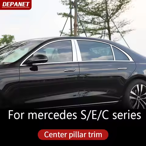 maybach Center window trim for Mercedes w223 S series w222 w221 C w205 w206 E w213 covers trim acces