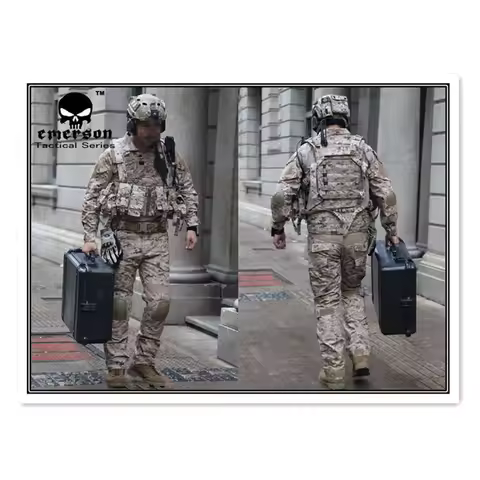 Emerson gear gen2 uniform Airsoft Combat Tactical BDU Suits Navy Seals AOR1 EM6914