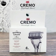 Cremo _ Astonishingly Superior The Barber Grade Shave Experience 4 Cartridges ใบมีดโกน 5 ใบมีด