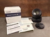 Sigma 56mm F1.4 DC DN X-mount 行貨有保