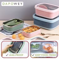 DW Bekas Makanan Keluli Tahan Karat 304 Pelajar Pekerja Reusable Food Lunch Box Container 长方型饭盒便當盒保溫