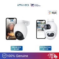 Imilab EC6 Dual EC5 Floodlight Waterproof Outdoor IP Camera CCTV PTZ 6MP 5MP 2K CMSXJ68A CMSXJ65A CM