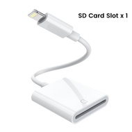 SD Card reader for iPhone iPadLightning to Micro SD / TF Memory Card Trail Game Camera Viewer Adapte