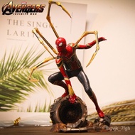 Heroes Expedition Avengers4Steel Spider-Man Hand-Made Movie Model Toy Full Set Limited Edition Ornaments NFWO