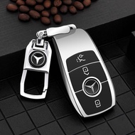21 Mercedes-Benz Key Cover New E-Class e300l/E260/E200/C260L/A200 Car GLC Bag C180 Buckle Case202510