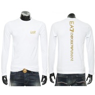 Armani Exchange original AX long sleeve bottoming shirt classic pure  round neck cotton soft fabric 