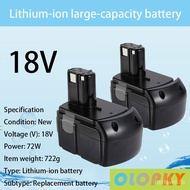 [1 Pack] 18V Li-ion High Capacity Battery 327730 327731 326240 326241 for Power Tools Hitachi BCL181