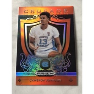 [RC MINT] CAMERON JOHNSON 2019 PRIZM DRAFT PICKS CRUSADE ORANGE REFRACTOR ROOKIE NBA Cards