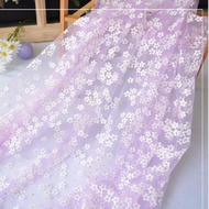 Small Plum Blossom Mesh Fabric Mesh Soft Yarn Fabric