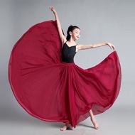 Children Children's Dance Skirt 720 Degree Double Chiffon Skirt Classical Dance Children's Performan