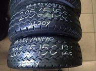 205 65 R 15 C 瑪吉斯 VANPRO 6PR 落地 載重胎  貨車胎 客貨胎 耐重胎 一輪2000元