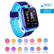 Q12 Kids Intelligent Watch IP67 Waterproof Touch-screen SOS Phone Call Device Location Tracker Anti-