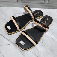 WOMEN'S RUBBER SOLE FLAT SANDALS F29