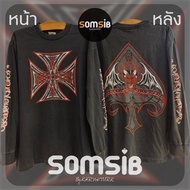 West Coast Fed-Choppers Evil Back Shirt Black Bodhi [Long Sleeve]