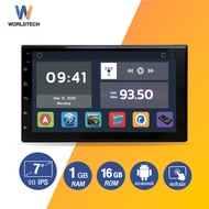 Worldtech รุ่น WT-A803 2GB (อัพเกรด) เครื่องเสียงติดรถยนต์ ระบบ จอแอนดรอย 7 นิ้ว จอ IPS Mirror Link Android (วิทยุ mp3 usb บลูทูธ)