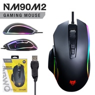 Nubwo NM-90M2 / 89M / 92M Gaming Mouse เมาส์ เมาส์เกมมิ่ง ปรับ DPI ได้ 6 ระดับ สูงสุด 12800 มี 7 ปุ่ม ปรับมาโครได้ ของแท้ รับประกัน 1 ปี