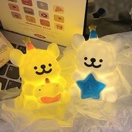 【 EC】Cute Cartoon Night Light with Clap Switch 3 Light Modes Creative Toy Perfect Gift