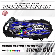 MOTORCYCLE STICKERS CVT STICKERS CVT STRIPING/S TRANSPARENT CVT STRIPING/S